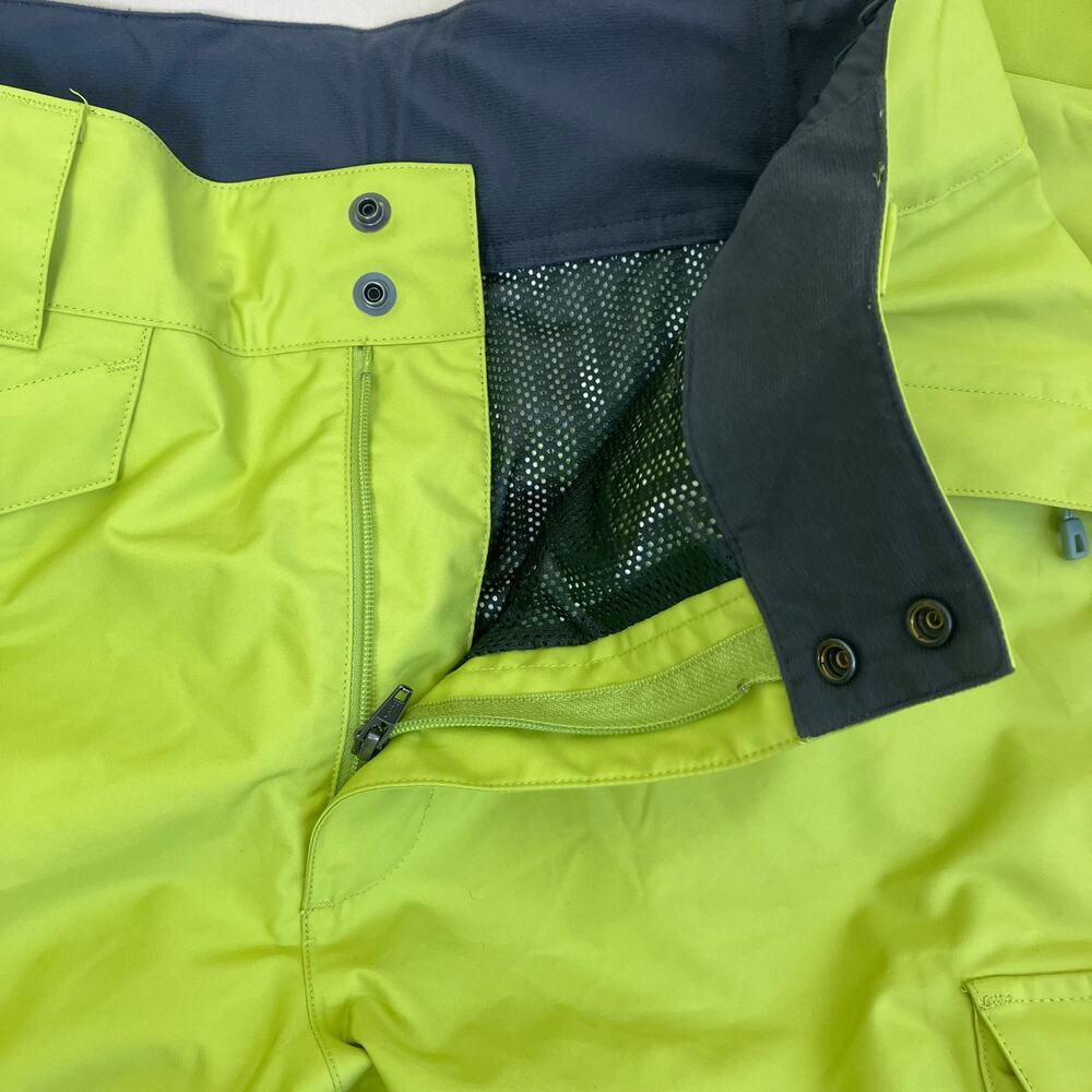Patagonia Mens M SnowShot Pants H2no Waterproof Peppergrass Green Light Stains - Picture 11 of 16